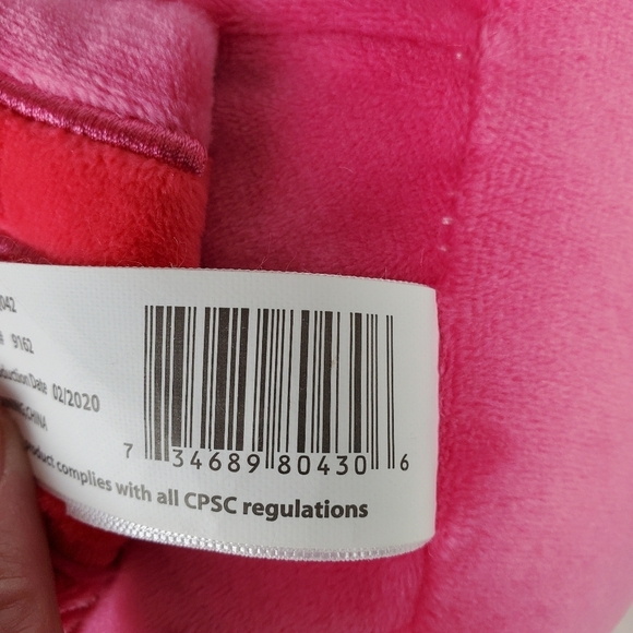 Squishmallows Lucia  Lemur 10" Hot Pink Kellytoy - Picture 9 of 9